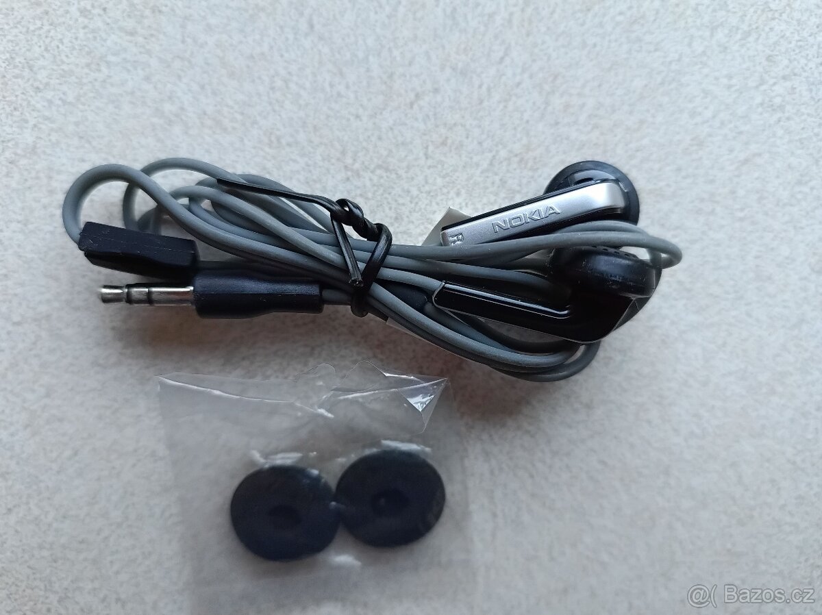 Různé kabely, nabíječky, sluchátka NOKIA nová... - 15