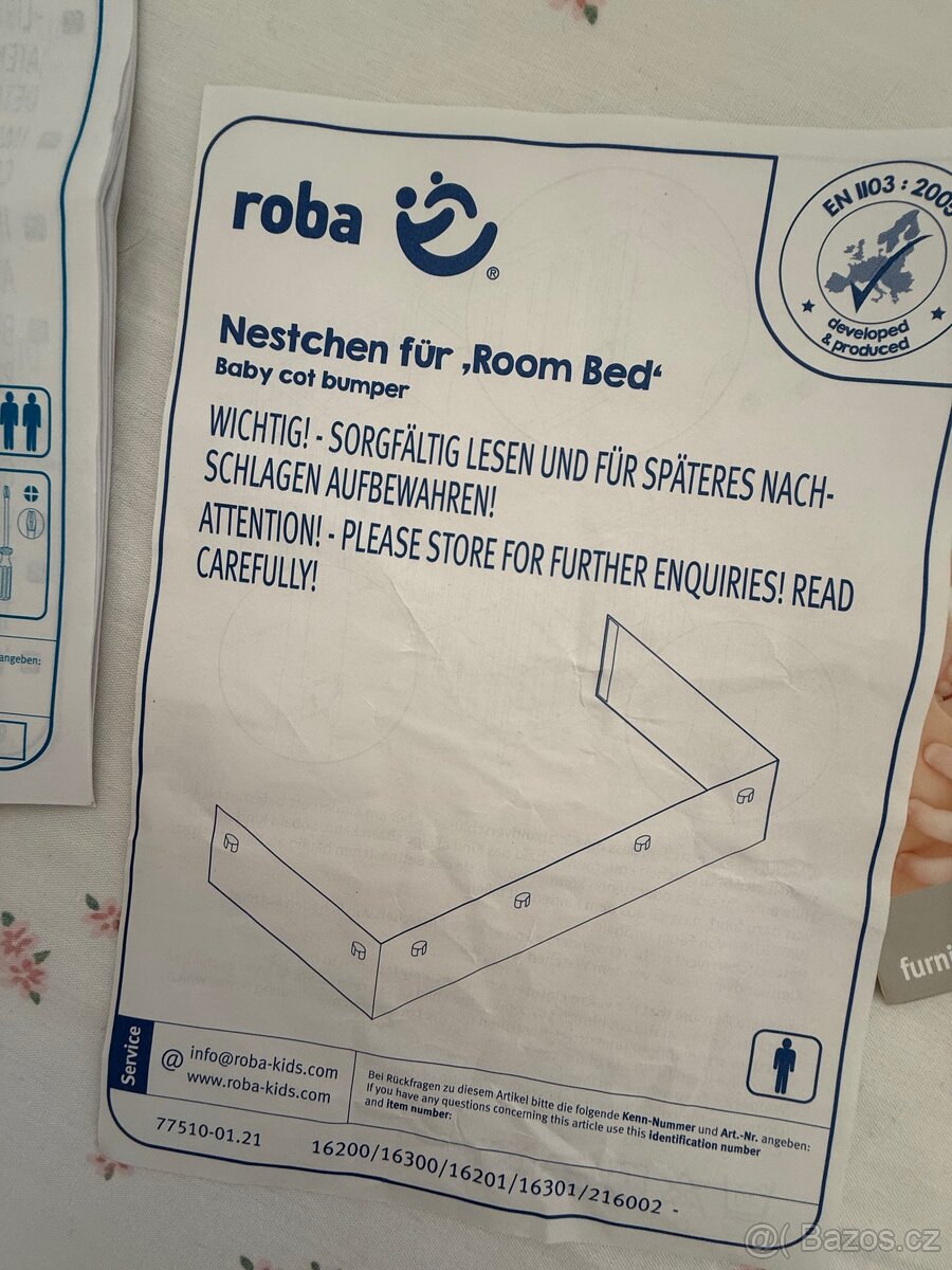 roba Dětská postýlka »Room Bed«, 60 x 120 cm - 15