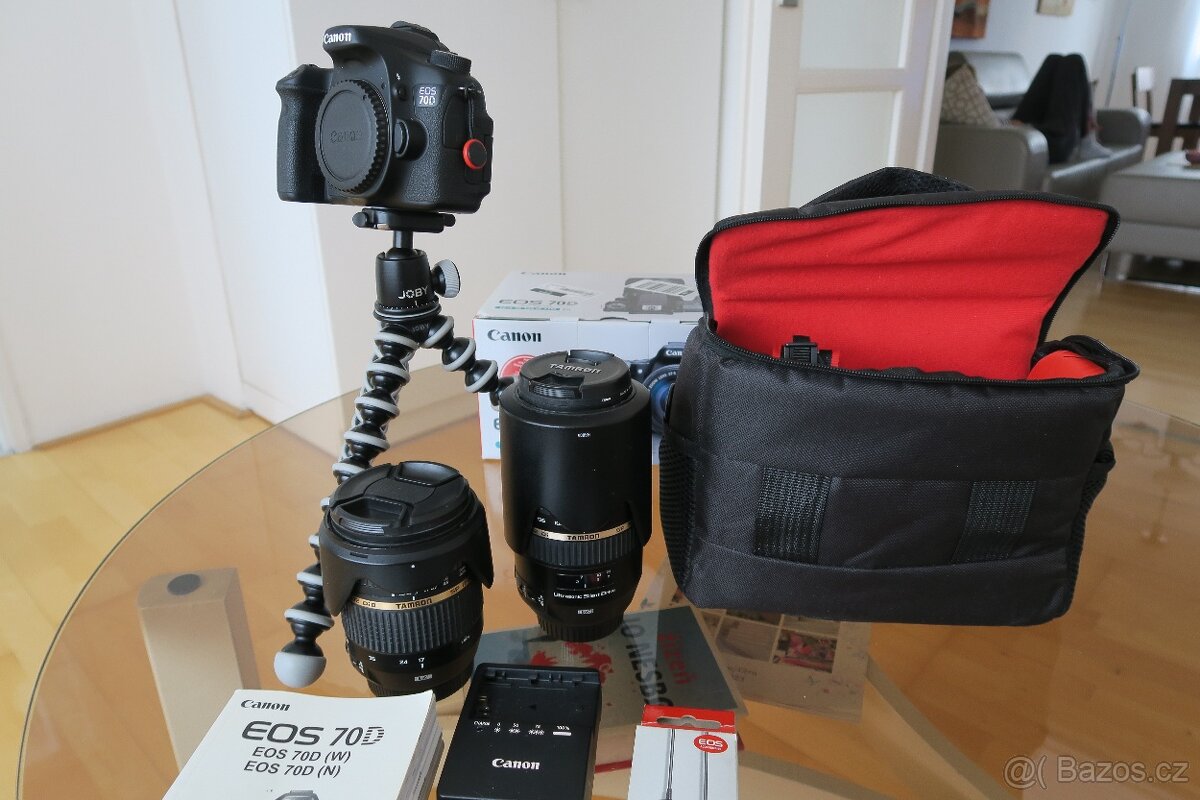 Canon EOS 70D + 2x objektiv - 15