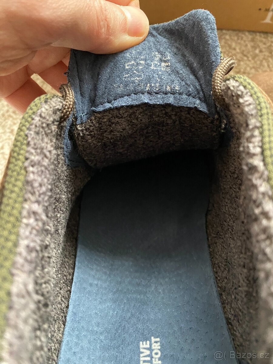 Nové pánské kožené podzimní/zimní boty Baťa - č. 42 - 15