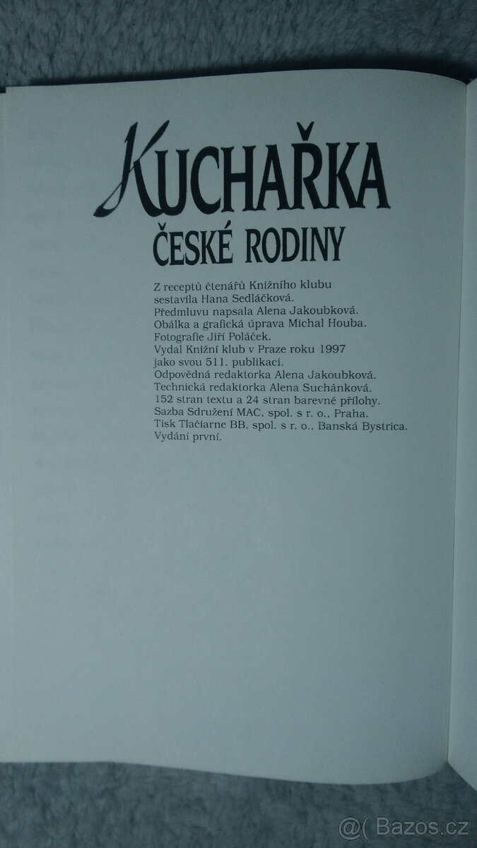 Kuchařky, recepty - 7 knih - 15