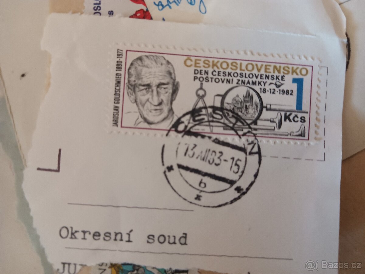 Různé dokumenty, známky, pohlednice. - 15