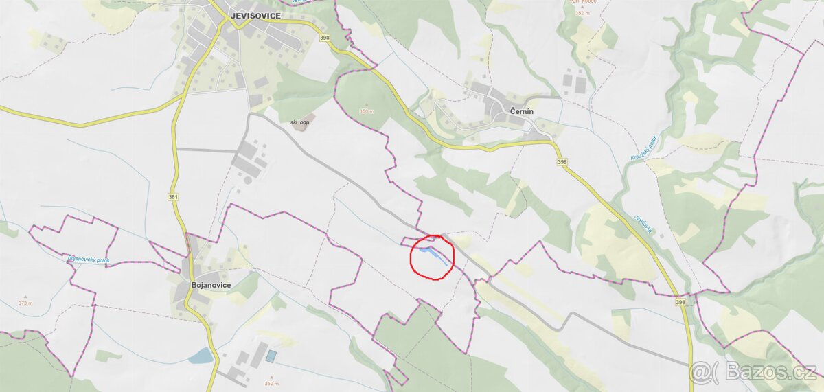 Prodám pozemky v katastrálním území Jevišovice - 15