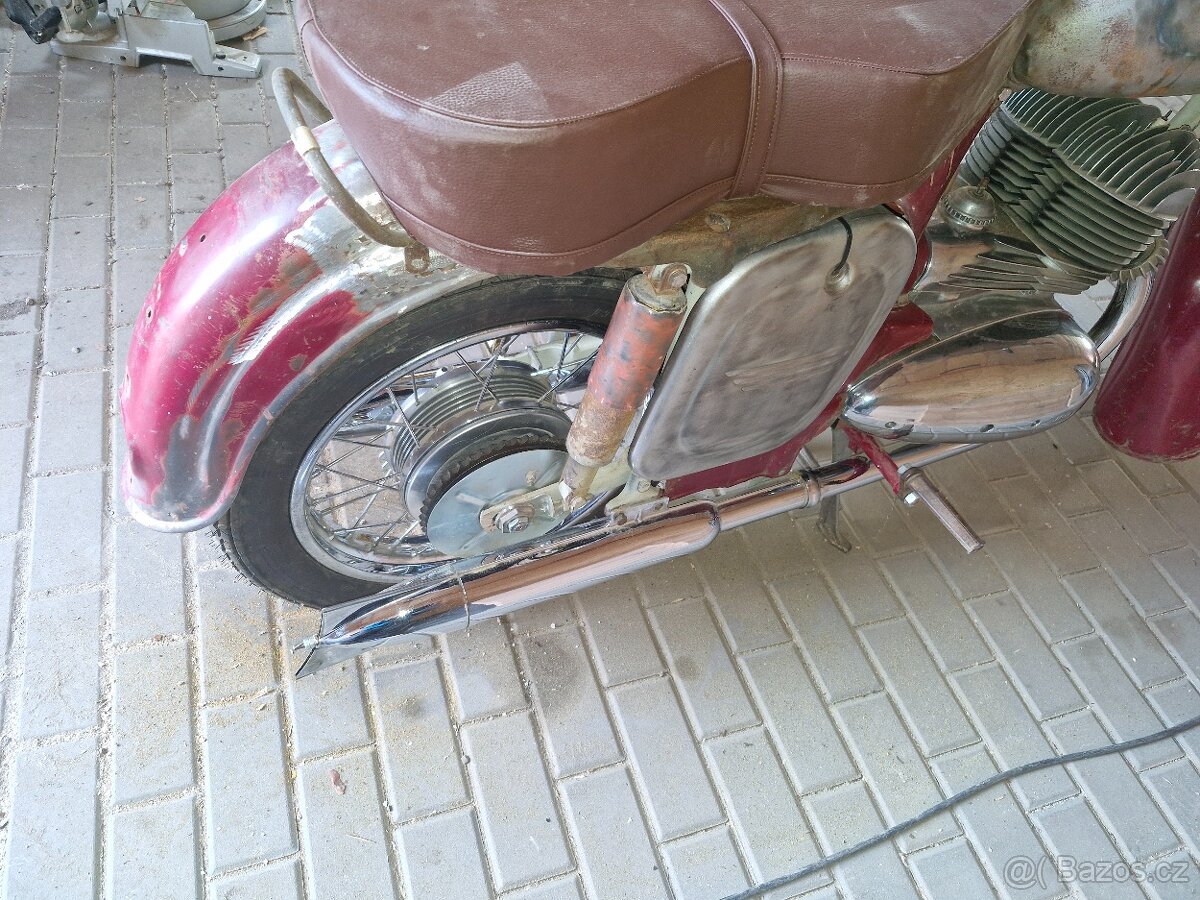 jawa 350/354 ,kývačka,bez tp rv 1958 - 15