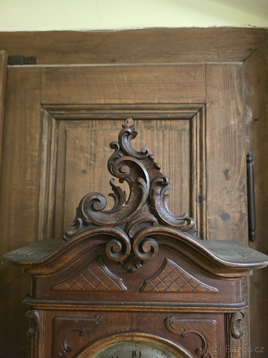 VÍDEŇSKÉ BAROKO,3ZÁVAŽOVÉ PODLAHOVÉ HODINY - 15