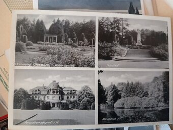 Mix různých dokumentů pohlednic a známek - 15