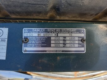MERCEDES-BENZ W116 280SE 2.8 136KW i automat 1979 1160241212 - 15