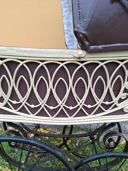 Starožitný kočárek pro miminko č.  1177 - 15