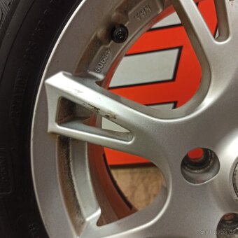 ALU kola Seat Leon 5x112, zimní pneu 195/65 R15 - 15
