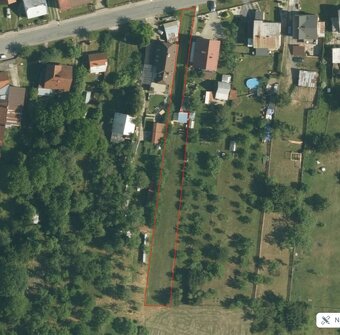 Pozemek se zahradním domkem Loučka u Val. Meziříčí - 15
