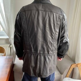 SLEVA PÁNSKÁ BUNDA/KABÁT, PRAVÁ KŮŽE VEL. 58 ZN. GASKO - 15