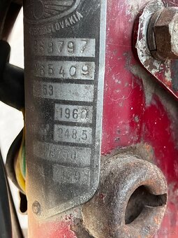 Jawa 250 typ 353 - kývačka - 15