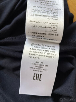 Zavinovací tmavě modré šaty Gant, vel. L - 15