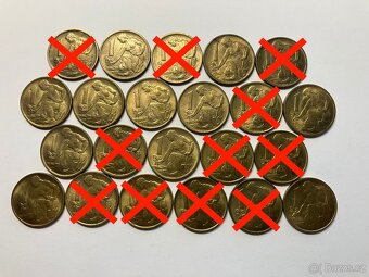 Československo 1918 - 1993 obehové mince v krásnom stave - 15