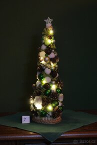 Vánoční stomeček 42cm světelný - 15