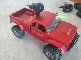 RC model terénneho auta PICKUP TRUCK 1/16 4WD 2,4G Červený - 15