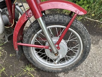 Jawa 350, kývačka, panelka - 15