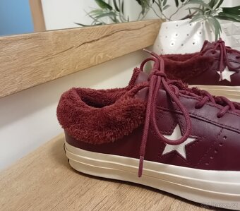 Converse dámské zateplené kožené tenisky vel. 40 - 15