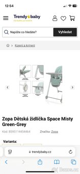 ZOPA - Dětská jídelní židlička - 15