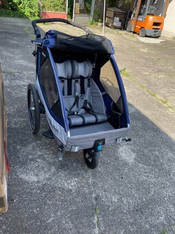 kočárek na brusle, běh, za kolo - 15