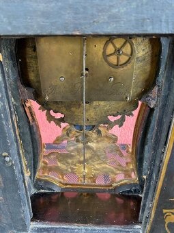 Velké 98 cm hodiny bule 18 století. - 15