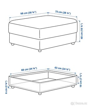 Sedací souprava Ikea Vimle - 15