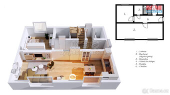 Prodej rodinného domu, 168 m², Louny, ul. Bezručova - 15