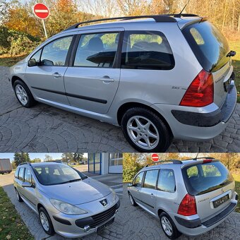 PEUGEOT 307 SW 1,4 16v BENZÍNOVÝ ČTYŘVÁLEC KLIMA, ALU KOLA - 15