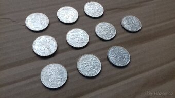 Stříbrné pamětní výroční mince 100 Kčs Stalin Gottwald Únor - 15