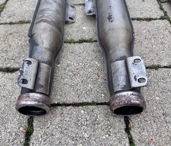 Jawa ČZ malá kývačka i půlbuben - výfuky - 15