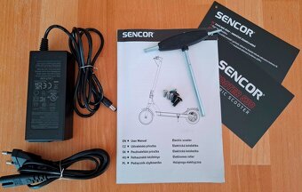 Prodám elektrokoloběžku Sencor S30, TOP stav - 15
