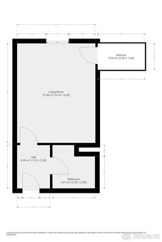 Pronájem bytu 1+kk, Farkašova, Kyje,  16000 Kč/měs, 32 m2 - 15