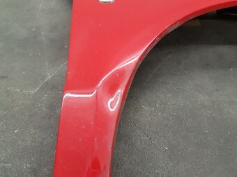 Přední blatníky Fabia I, červené 8180 + kapota - 15