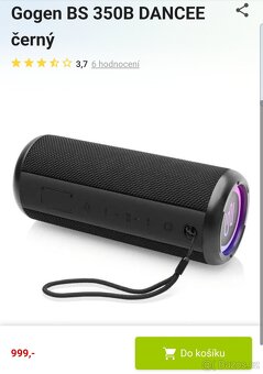 Přenosný bezdrátový reproduktor JVC XS-E622B černý - 15