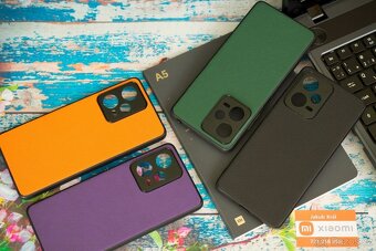 Pouzdro s koženkovými zády pro Xiaomi, Redmi a Poco - 15