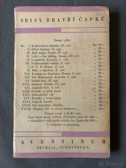 Staré převážně brožované knihy, stav a ceny viz popis - 15