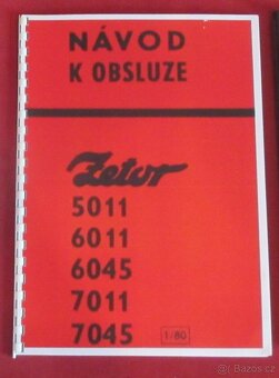 Zetor 5011-7045 dílenská příručka, katalog dílů, návod - 15