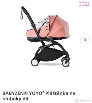 Hluboká korba Babyzen YOYO2 + pláštěnka - 15