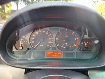 BMW E46 320d Touring, 110kW – spotřeba 5,5l - 15