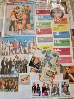Sbirka seriál Beverly Hills 90210 - knihy, parfém, puzzle a - 15
