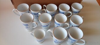 Sběratelské retro panáky pepřenka a slánka Becher liquer - 15