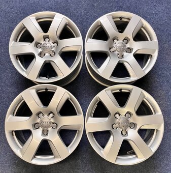 5x112 R17 originál alu disky Audi A6 - TOP STAV - 15