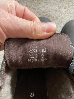Nové pánské kožené zimní boty Baťa s kožichem - č. 42 - 15