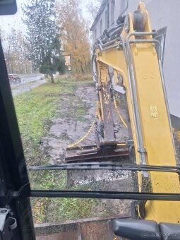 Výkopové práce minibagrem Yanmar, přeprava vozíkem 3t - 15