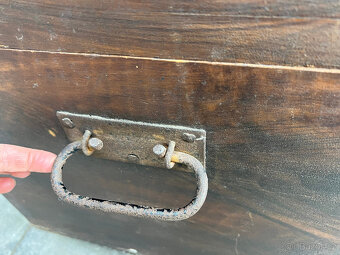 Dřevěná truhla stará - 15