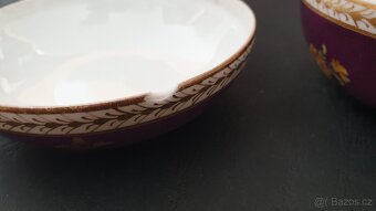 Starožitná porcelánová šperkovnice "Míšeňský Styl" - 15