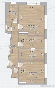 Byt 4+kk Zlín centrum po kompletní rekonstrukci - 15