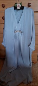 Shein společenské dlouhé šaty Abaya - 15