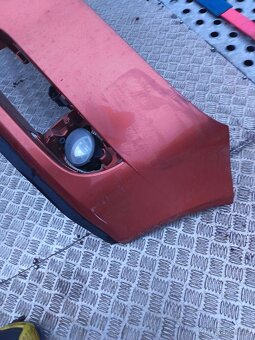 Díly na předek Fabia 2 předface oranžová 9771 - 15