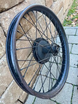 ČZ 125 T - přední a zadní kolo - 15